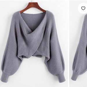 ZAFUL CROP SWEATER